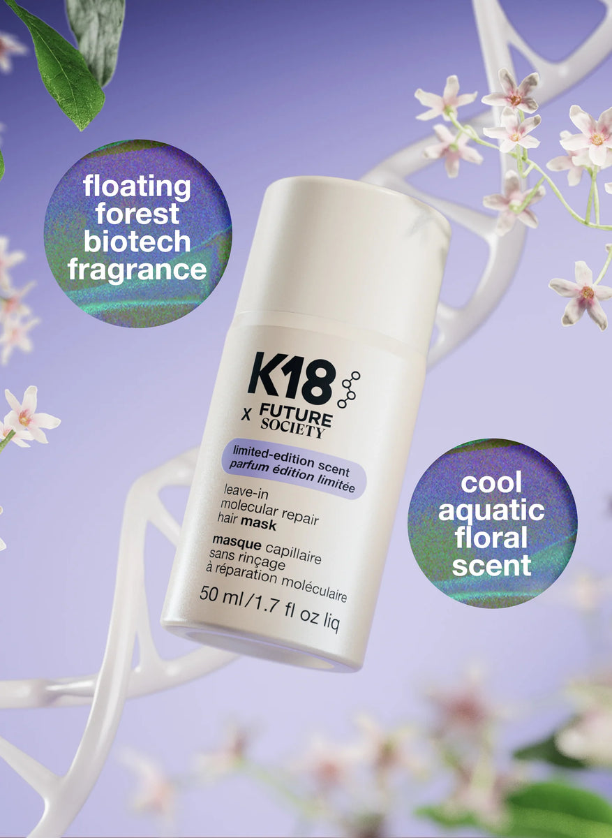K18 x Future Society leave-in molecular hair mask – The Cosmetic