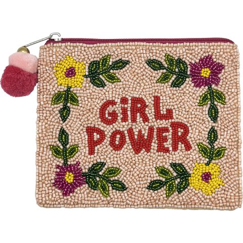 GIRL POWER COIN POUCH