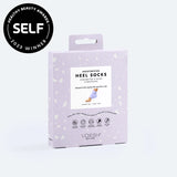 Moisturizing Heel Socks Purple