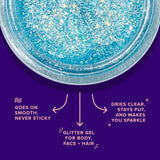 The Original Glitter Gel - Sky, Blue