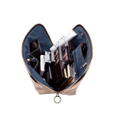 Signature Leather Makeup Bag