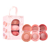 XOXO blush & glow™ macaron trio