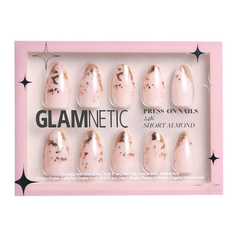 24K Press-On Nails