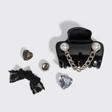 Kitschpop™️ Cloud Clip - Vintage Black