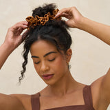 Black Ruffle Scrunchie