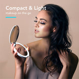 LED COMPACT MIRROR - BLACK