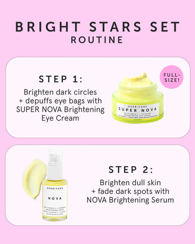 限定【Bright Stars Set】Herbivore Botanicals BRIGHT STARS Brightening Set – The Cosmetic Market