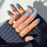 Cashmere Blue Press-On