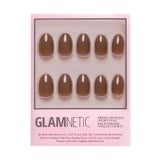 Chocolate Brown Press-On