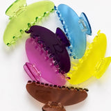 Acetate Jelly Claw Clips