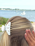 Italian Acetate Eyelet Claw Clip