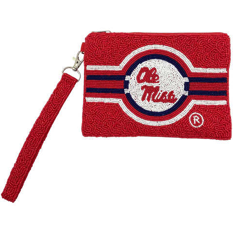 The University of Mississippi Ole Miss Wristlet