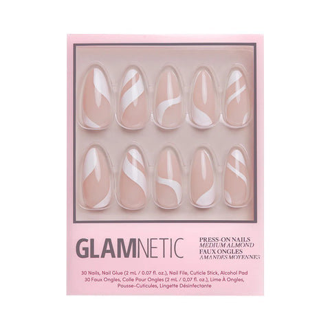 Marshmallow Swirl Press-Ons