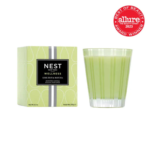 Lime Zest & Matcha Classic Candle