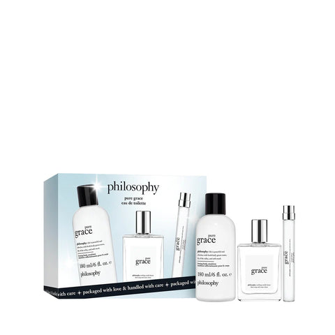 pure grace 3-piece fragrance gift set