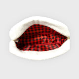 Varisty Collection Makeup Bag sherpa COZY