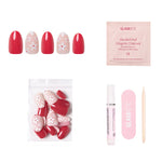 Red Blossom Press-Ons