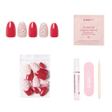 Red Blossom Press-Ons