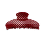 Polka Dot Claw Clips