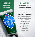 Exfoliating Scalp Scrub + Shampoo