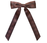 Bow Barrette in Fireside
