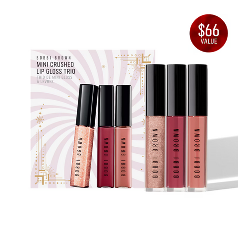 Mini Crushed Oil-Infused Lip Gloss Holiday Gift Set