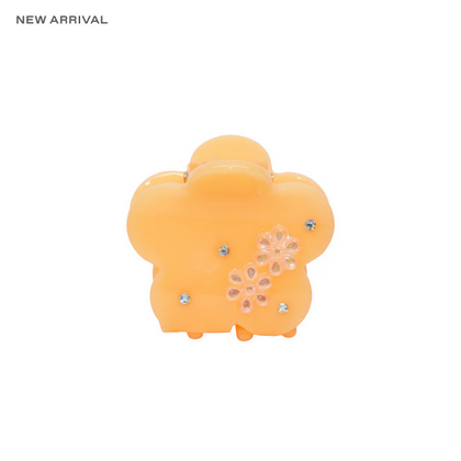 Midi Blossom Clip in Peach Bloom