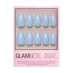 Soft Blue Press-On