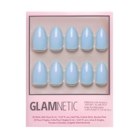 Soft Blue Press-On