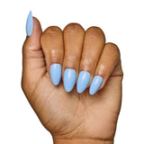 Soft Blue Press-On