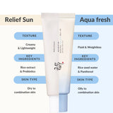 Relief Sun: Rice + Probiotic SPF50+ PA++++