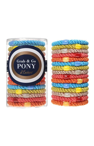 Grab & Go Ponytail Holders - Beach