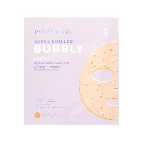 Hydrogel Face Mask Serve Chilled Bubbly