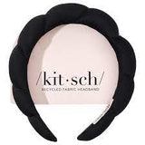 Recycled Fabric Cloud Headband 1pc - Black