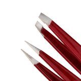 Vintage Rose Mini Tweezer Set with Case