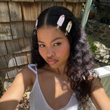 Popstar Clips in Cherry Baby