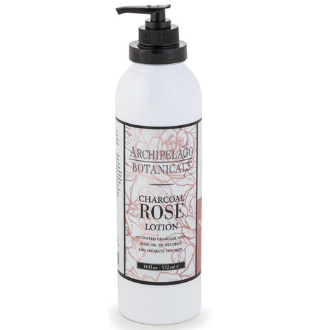 Charcoal Rose 18 oz. Lotion