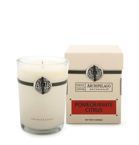 Pomegranate Citrus Boxed Candle