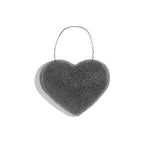 The Cleansing Sponge Bamboo Charcoal Heart