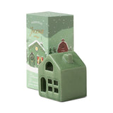 Holiday Town Incense Cone Holder - Cottage