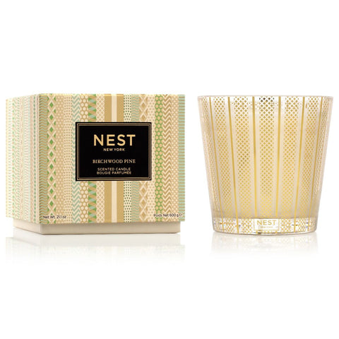 Birchwood Pine 3-Wick Candle