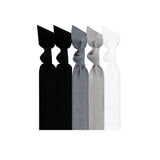 5 PACK SATIN HAIR TIES