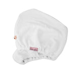 Microfiber Hair Towel - White